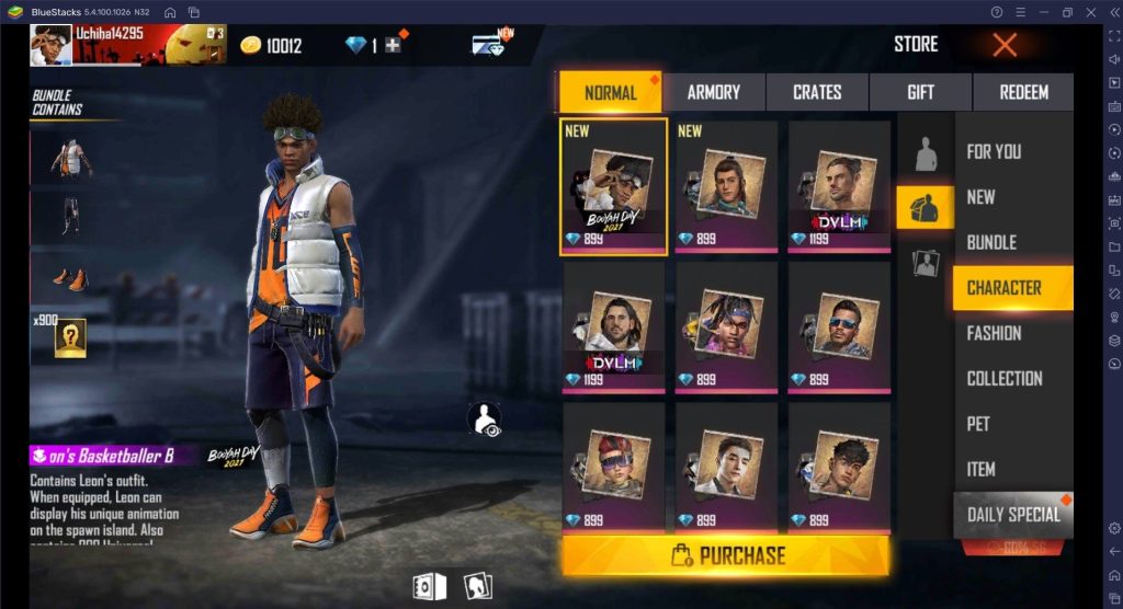 ตัวละคร Free Fire MAX ที่เก่งที่สุดในปีปัจจุบัน