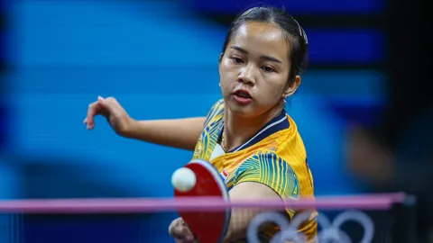 เทคโนโลยีหุ่นยนต์ยิงลูกปิงปองในศูนย์ฝึกไทย